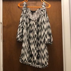 Gently used plus size chevron top